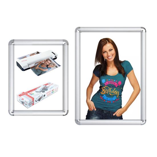 Obrázek z Rám na reklamu - kulaté rohy / A2