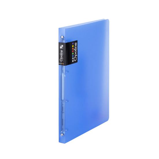 Obrázek z Desky A4 kroužkové Opaline - 4 - kroužek / modrá
