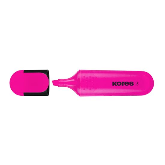 Obrázek z Zvýrazňovač Kores Bright Liner / růžová