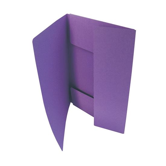 Obrázek z Odkládací mapy 253 Classic - se třemi chlopněmi - fialová