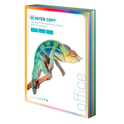 Obrázek Barevné papíry A4 80 g - světlá duha / 100 listů / barevný mix