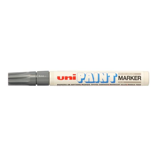 Obrázek z Popisovač UNI PAINT PX-20 lakový Medium / šedá