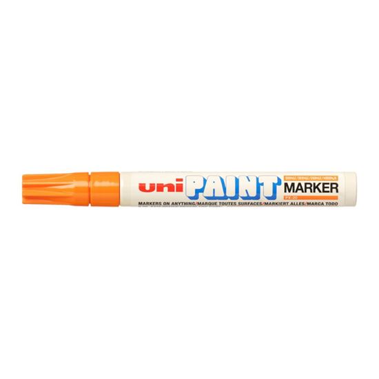 Obrázek z Popisovač UNI PAINT PX-20 lakový Medium / oranžová
