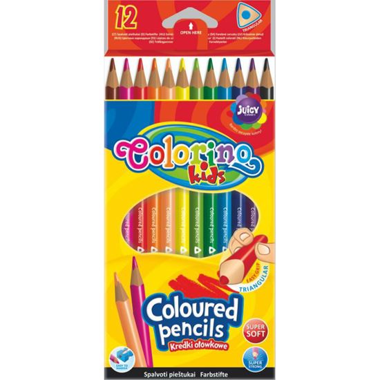 Obrázek z Pastelky Colorino trojhranné / 12 barev