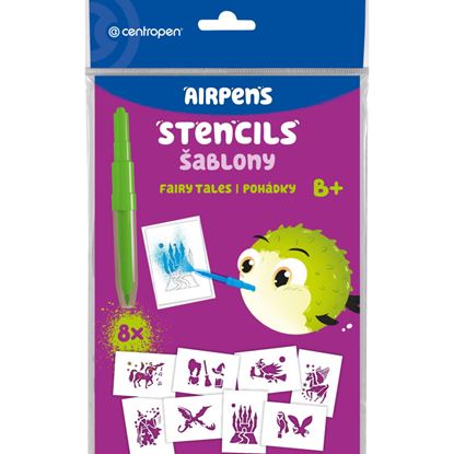 Obrázek Šablony pro foukací fixy Centropen 9996 - B / mix motivů