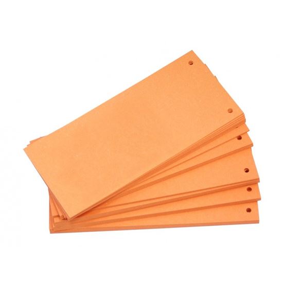 Obrázek z Rozdružovací kartonové jazyky - oranžová / 50 ks