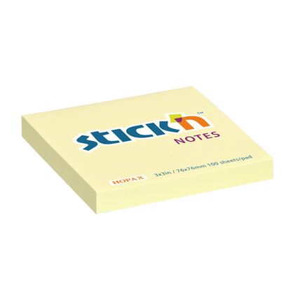 Obrázek Samolepicí bločky Stick´n by Hopax žluté - 76 x 76 mm / 100 lístků