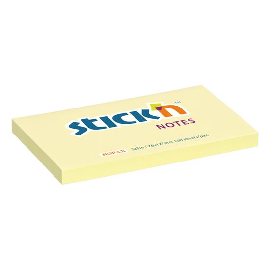 Obrázek z Samolepicí bločky Stick´n by Hopax žluté - 76 x 127 mm / 100 lístků