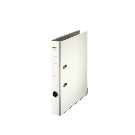 Obrázek z Pákový pořadač Centra A4 polypropylenový Economy 5 cm / bílá