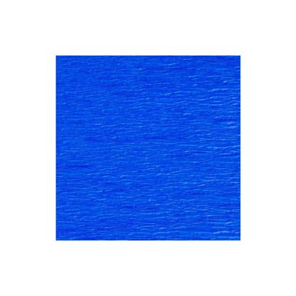 Obrázek Krepový papír - role / 50 x 200 cm / modrá