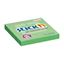 Obrázek Samolepicí bločky Stick´n by Hopax 360° - 76 x 76 mm / 100 lístků / zelená