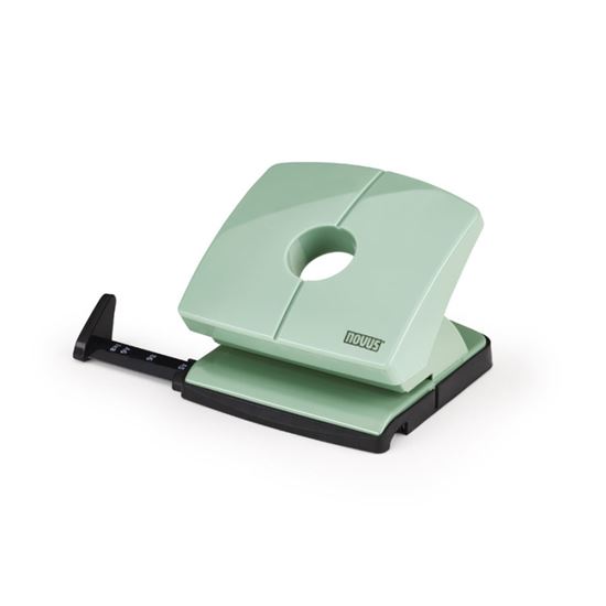 Obrázek z Kancelářský děrovač Novus B 220 Color ID / mátově zelená - 20 listů