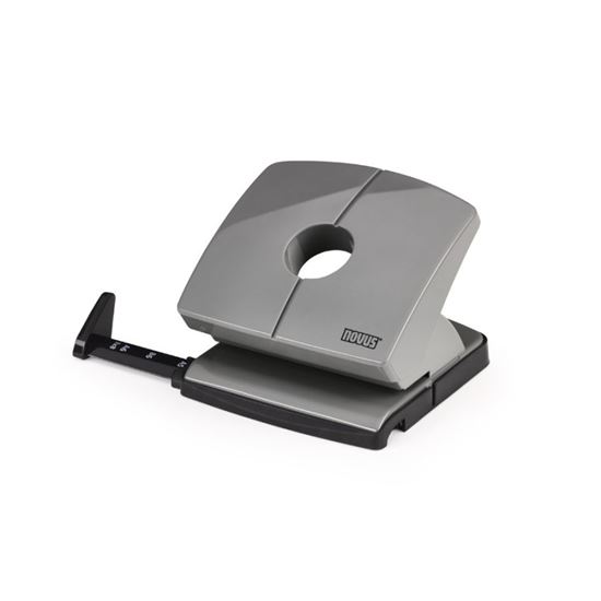 Obrázek z Kancelářský děrovač Novus B 220 Color ID / smart šedá - 20 listů