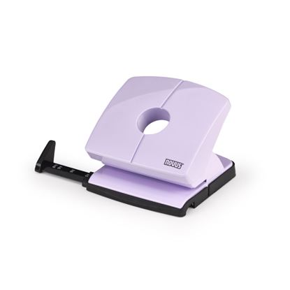 Obrázek Kancelářský děrovač Novus B 220 Color ID / fialovo-růžová - 20 listů