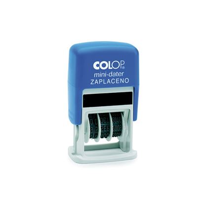 Obrázek Colop datumka Mini dater S160 s textem ZAPLACENO