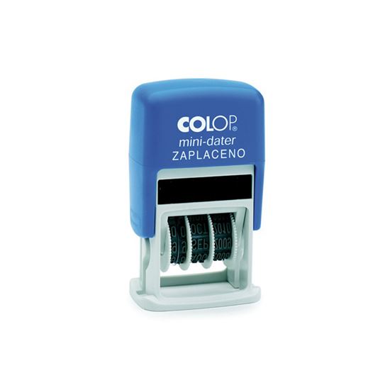 Obrázek z Colop datumka Mini dater S160 s textem ZAPLACENO