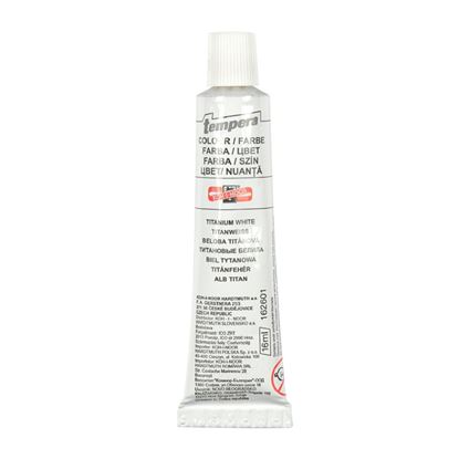 Obrázek Temperová barva - běloba titanová / tuba 16 ml