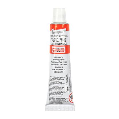 Obrázek Temperová barva - rumělka červená / tuba 16 ml