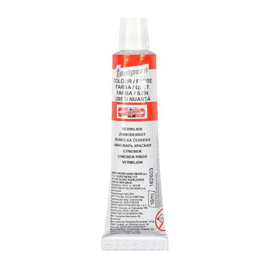 Obrázek z Temperová barva - rumělka červená / tuba 16 ml