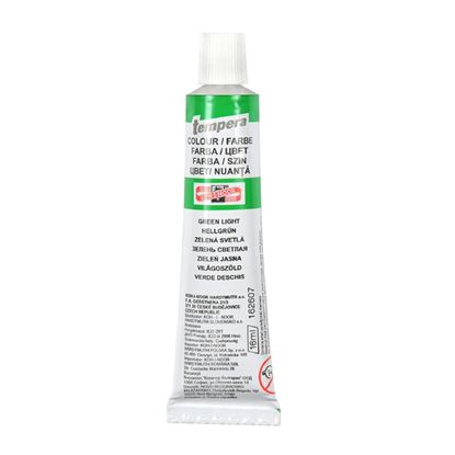 Obrázek Temperová barva - rumělka zelaná světlá / tuba 16 ml