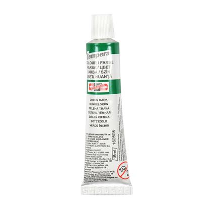Obrázek Temperová barva - rumělka zelená tmavá / tuba 16 ml