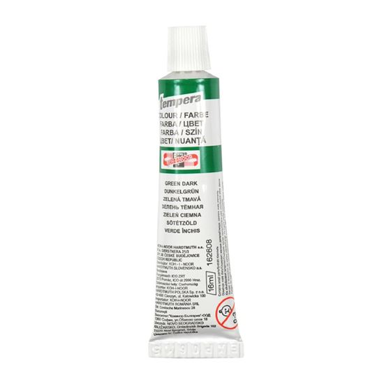 Obrázek z Temperová barva - rumělka zelená tmavá / tuba 16 ml