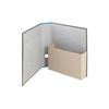 Obrázek z Pořadač archivní Emba A4 papírový / 8 cm / modrá