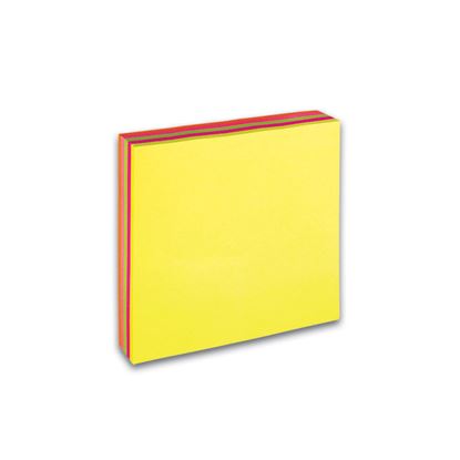 Obrázek Samolepicí bločky Concorde kostky neonové - 76 mm x 76 mm / 200 lístků