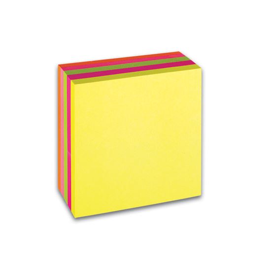 Obrázek z Samolepicí bločky Concorde kostky neonové - 76 mm x 76 mm / 400 lístků
