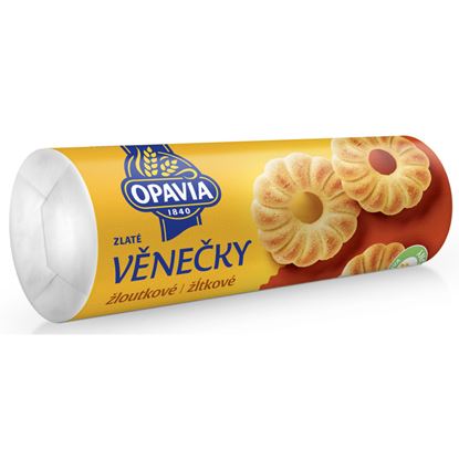 Obrázek Opavia Zlaté Věnečky žloutkové 150g