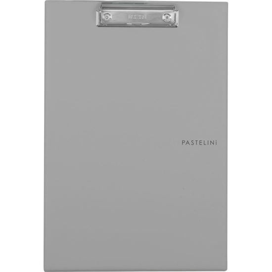 Obrázek z Podložka A4 s klipem PASTELINi - šedá