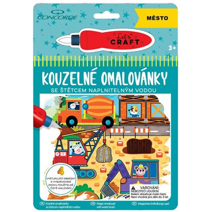 Obrázek Omalovánky kouzelné CONCORDE - Město