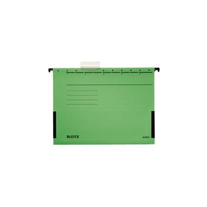 Obrázek Závěsné desky Leitz Alpha s bočnicemi - zelená