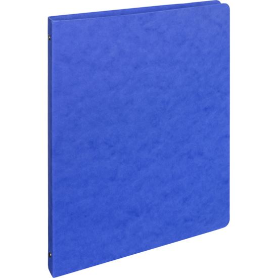 Obrázek z Desky A4 kroužkové prešpánové - 4 - kroužek / modrá