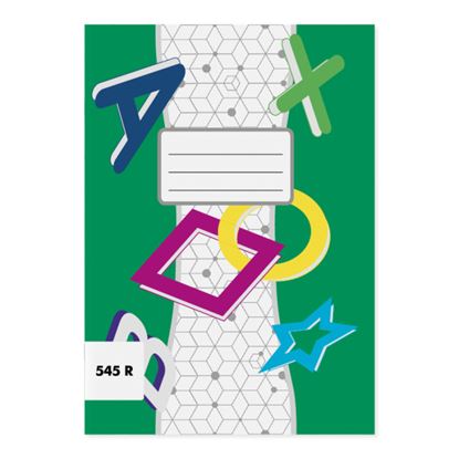 Obrázek Sešity školní ECONOMY 40 listů - A5 / čtvereček / 545