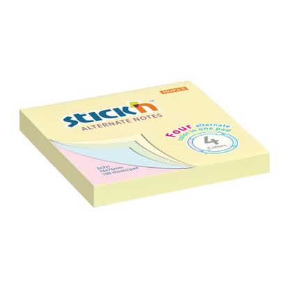 Obrázek Samolepicí bločky Stick´n by Hopax Alternate - 76 x 76 mm / pastelové barvy