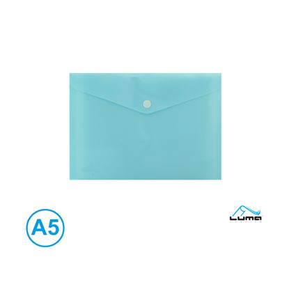 Obrázek Spisové desky s drukem LUMA - A5 / pastelová modrá