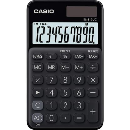 Obrázek Kalkulačka Casio SL 310UC kapesní - displej 10 míst / černá