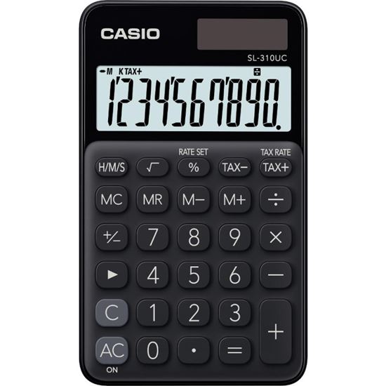 Obrázek z Kalkulačka Casio SL 310UC kapesní - displej 10 míst / černá