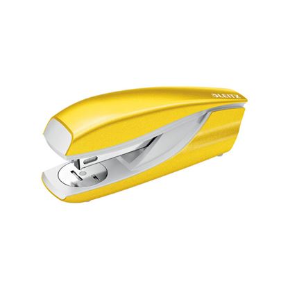 Obrázek Kancelářský sešívač Leitz Nexxt 5502 / metalická žlutá - 30 listů