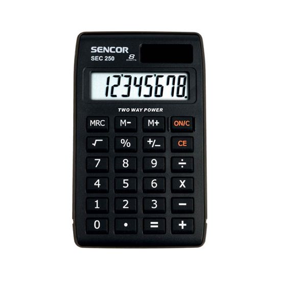 Obrázek z Kalkulačka Sencor SEC 250 displej 8 míst