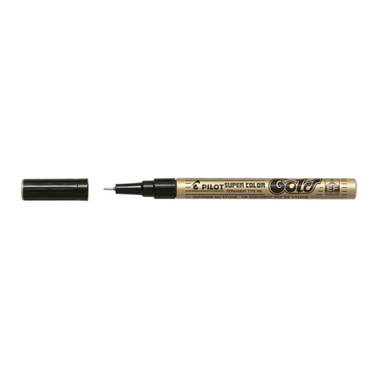 Obrázek z Popisovač Pilot Super Color - zlatá / EF / 0,5 mm