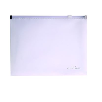 Obrázek Spisové desky na zip CONCORDE - A5 / bílá