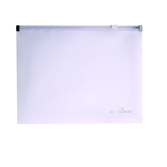 Obrázek z Spisové desky na zip CONCORDE - A5 / bílá