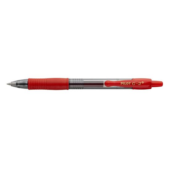 Obrázek z Gelový roller Pilot G-2 Plus 0,7 - červená