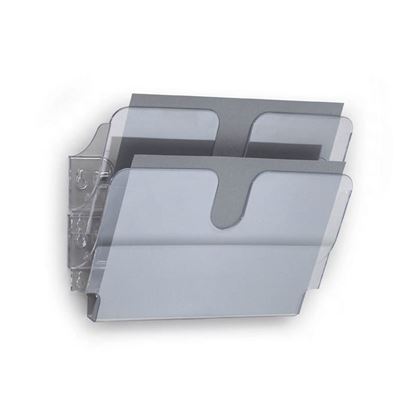 Obrázek Držáky na prospekty Flexiplus - 2 / A4 / čirý / na šířku