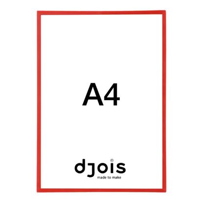 Obrázek Kapsy samolepicí Display Frame - A4 / červená