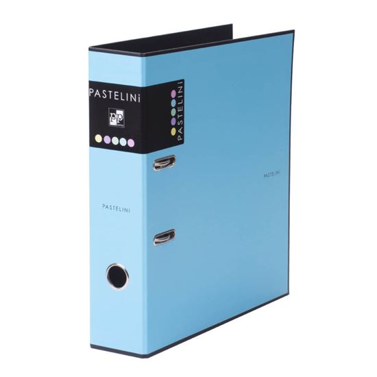 Obrázek z Pořadač A4 pákový PASTELINi - 7 cm / modrá
