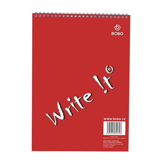 Obrázek z Blok BOBO s horní vazbou - A4 / linka