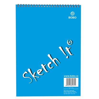 Obrázek Blok BOBO s horní vazbou - A4 / čistý